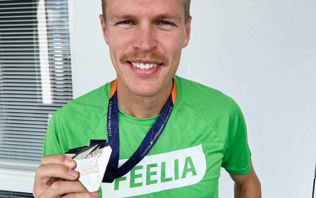 Feelian kumppaniurheilija Topi Raitanen nappasi EM-kultaa